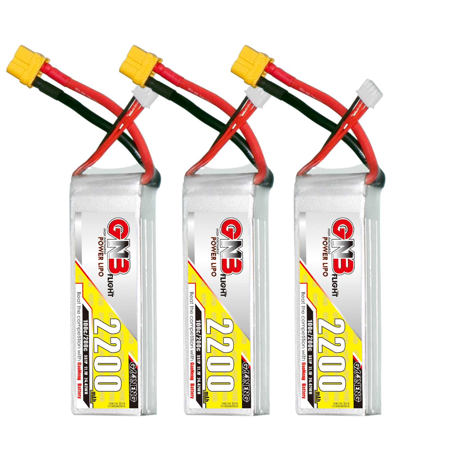 GAONENG GNB 3S 11.1V 2200mAh 100C XT60 LiPo Battery