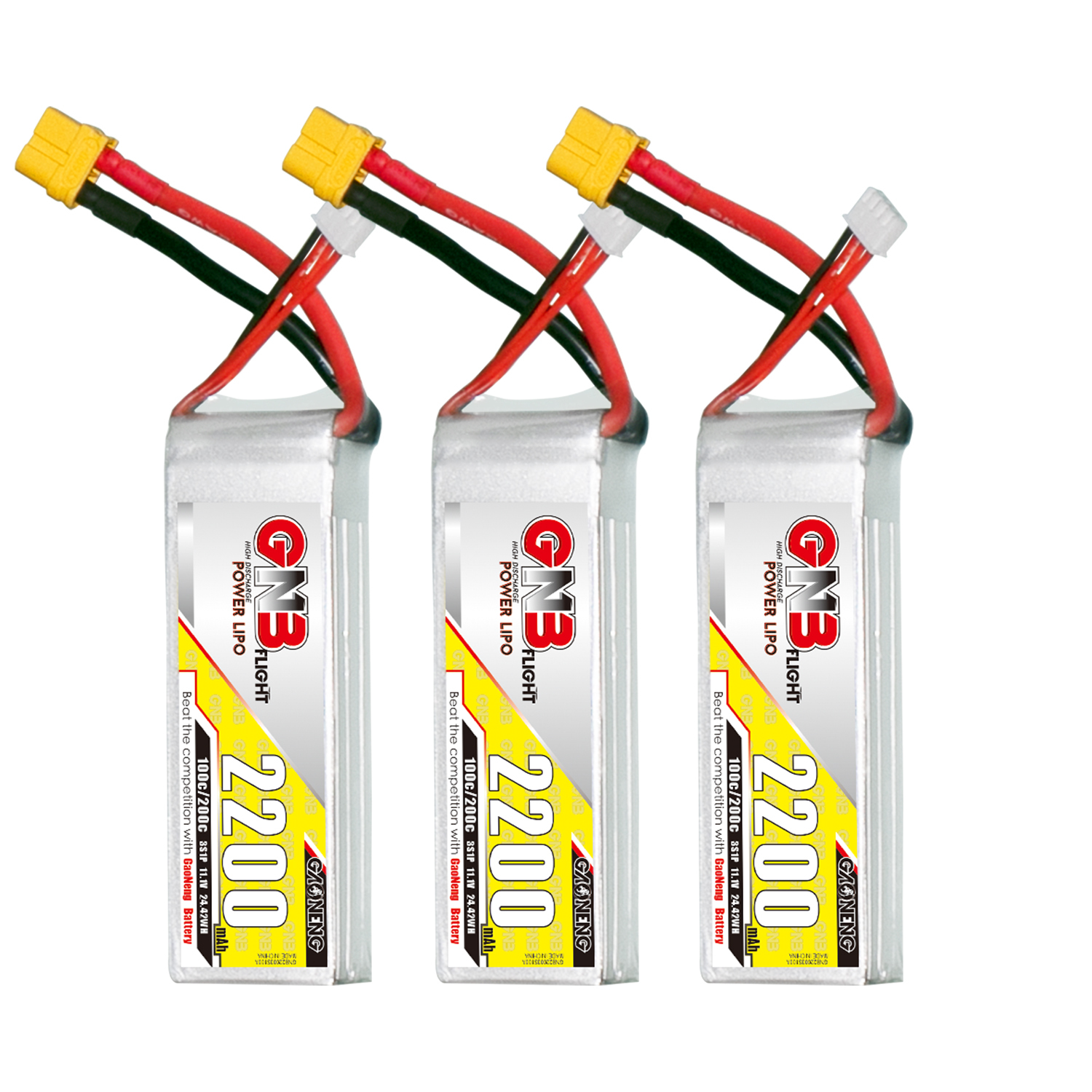 GAONENG GNB 3S 11.1V 2200mAh 100C XT60 LiPo Battery