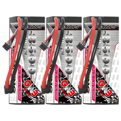 GAONENG GNB LiHV 3S 11.4V 8500mAh 140C Cabled Hard Case LiPo Battery XT60