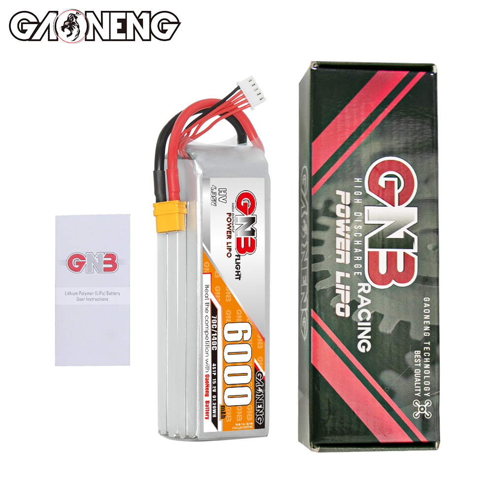 GAONENG GNB HV 4S 15.2V 6000mAh 70C LiPo Battery XT60