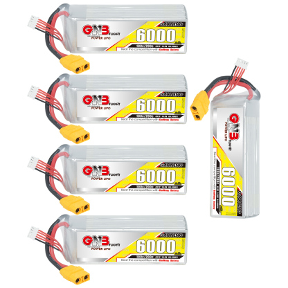GAONENG GNB 4S 14.8V 6000mAh 100C XT90 LiPo Battery