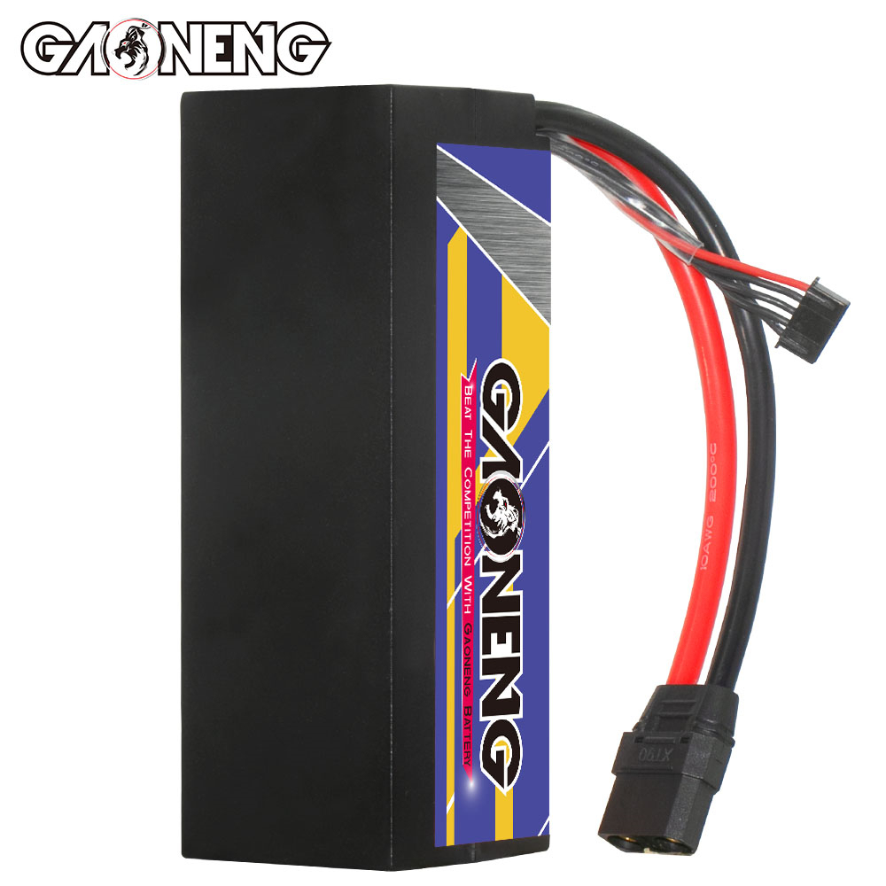 GAONENG GNB 4S 14.8V 7000mAh 140C Cabled Hard Case LiPo Battery XT90