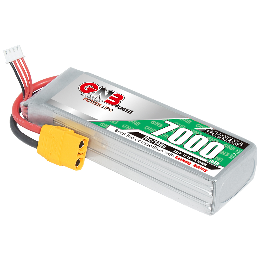 GAONENG GNB 3S 11.1V 7000mAh 70C LiPo Battery XT90