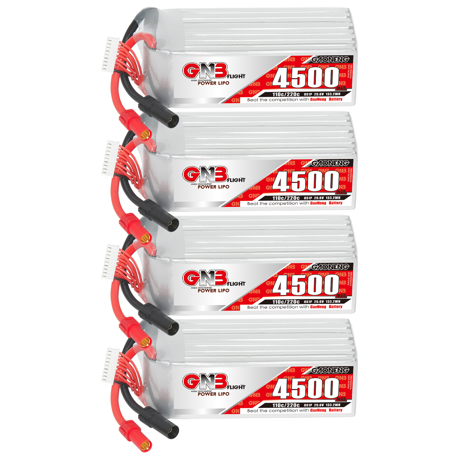 GAONENG GNB 8S 29.6V 4500mAh 110C LiPo Battery XT150