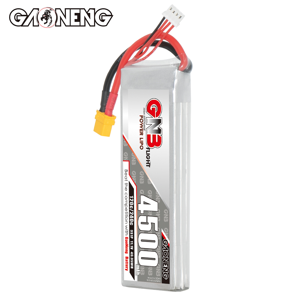 GAONENG GNB 3S 11.1V 4500mAh 120C LiPo Battery XT60