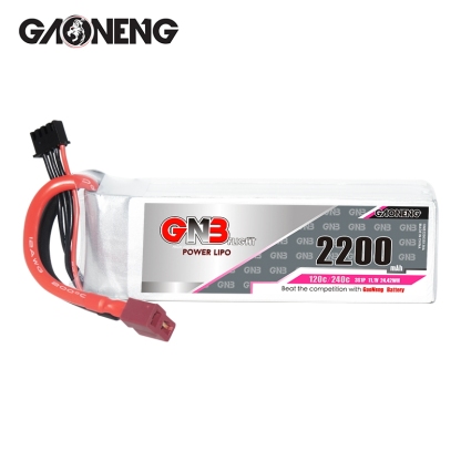 GAONENG GNB 3S 11.1V 2200mAh 120C LiPo Battery T-PLUG