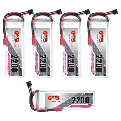 GAONENG GNB 2S 7.4V 2200mAh 120C LiPo Battery T-Plug