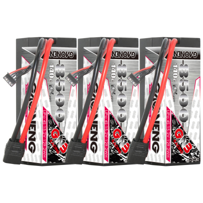 GAONENG GNB LiHV 4S 15.2V 8500mAh 140C Cabled Hard Case LiPo Battery XT90