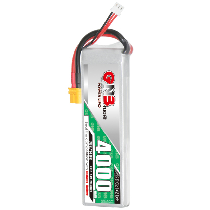 1PCS - GAONENG GNB 2S 7.4V 4000mAh 70C LiPo Battery XT60