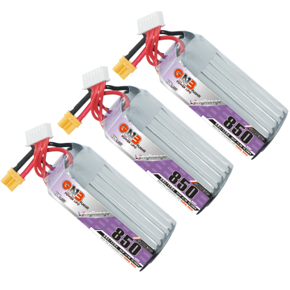 GAONENG GNB LiHV 6S 22.8V 850mAh 60C XT30 LiPo Battery Long Type