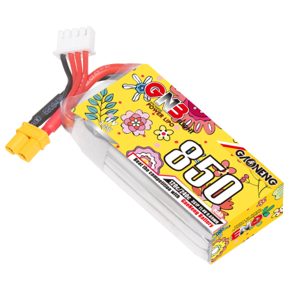 GAONENG GNB LiHV 3S 11.4V 850mAh 120C XT30 LiPo Battery