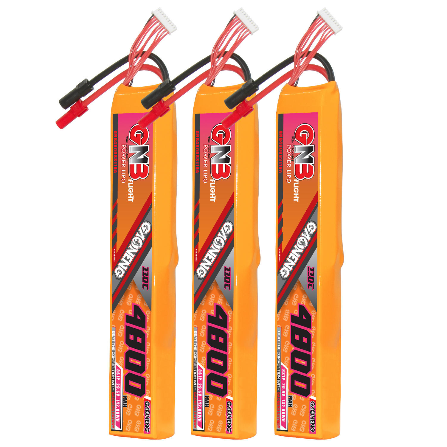 GAONENG GNB 8S 29.6V 4800mAh 110C LiPo Battery XT150