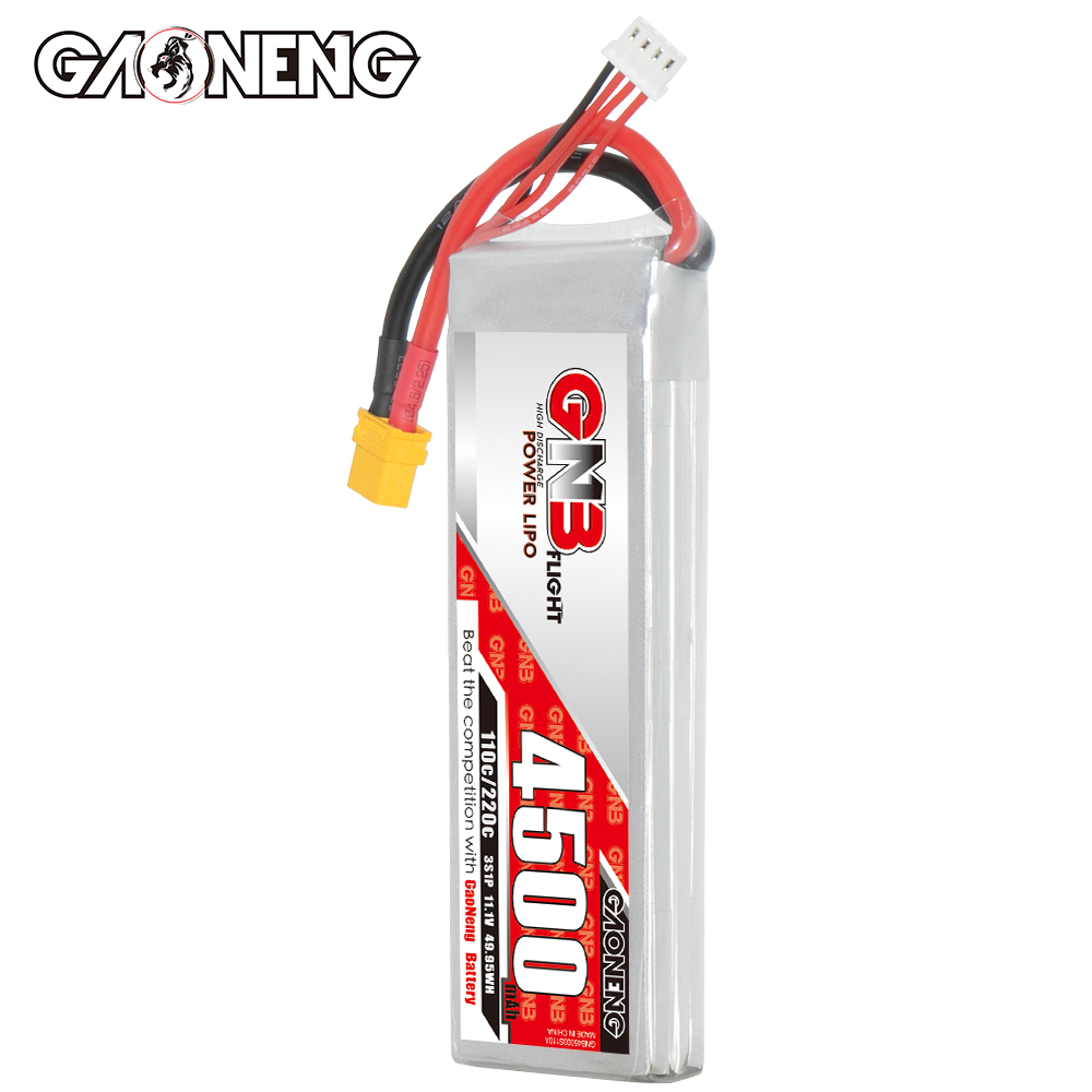 GAONENG GNB 3S 11.1V 4500mAh 110C LiPo Battery XT60