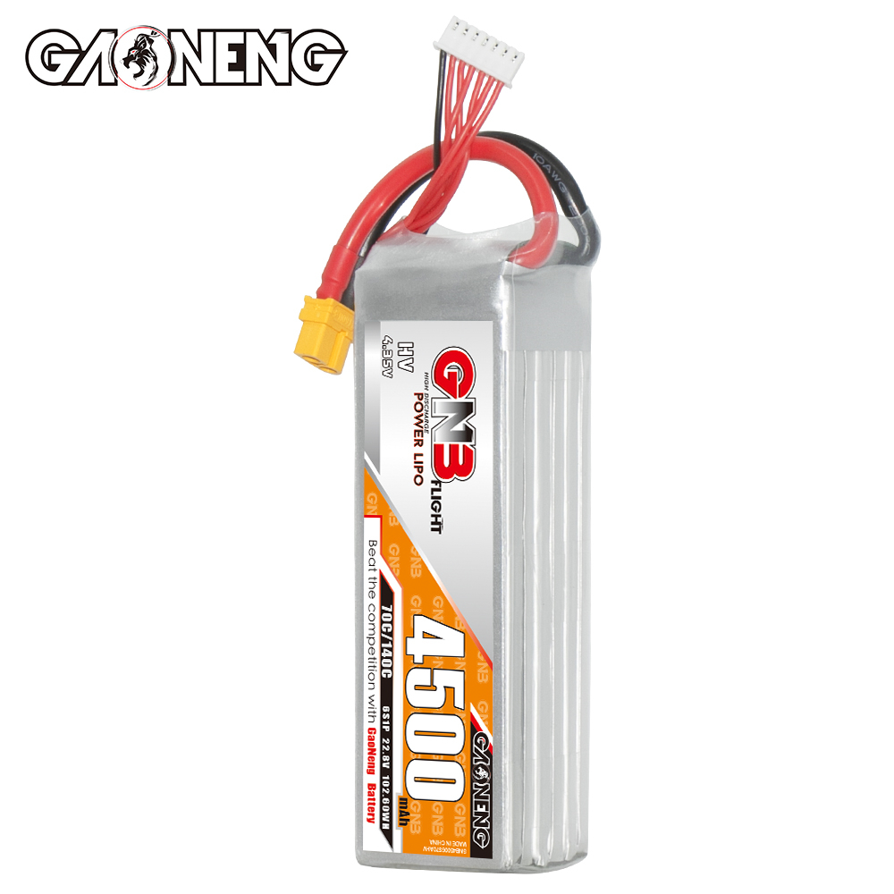 GAONENG GNB LiHV 6S 22.8V 4500mAh 70C LiPo Battery XT60