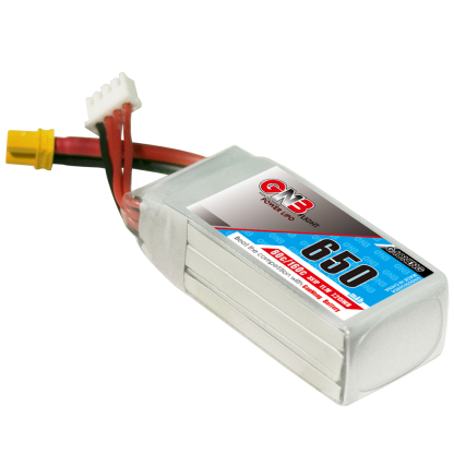 2PCS - GAONENG GNB 3S 11.1V 650mAh 80C XT30 LiPo Battery