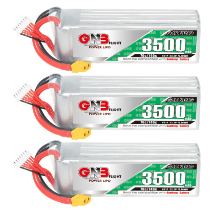 GAONENG GNB 6S 22.2V 3500mAh 70C LiPo Battery XT60