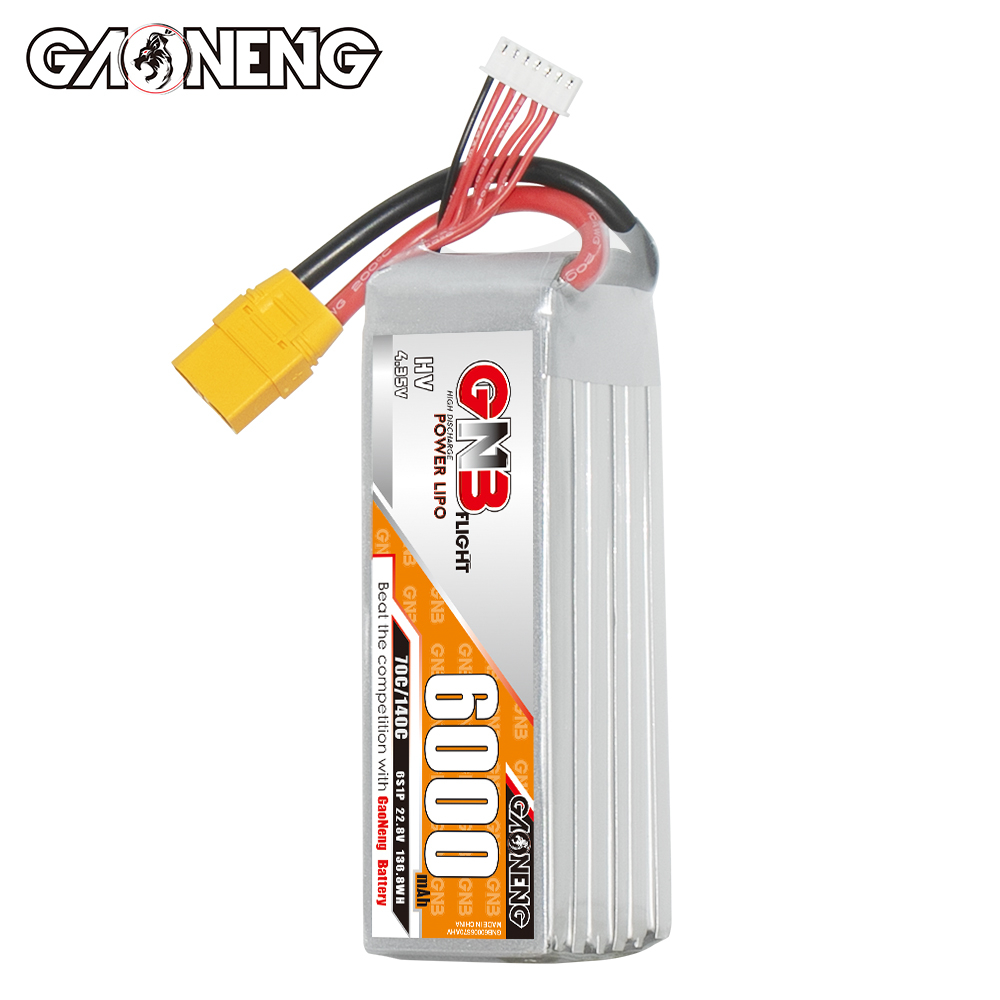 GAONENG GNB HV 6S 22.8V 6000mAh 70C LiPo Battery XT90