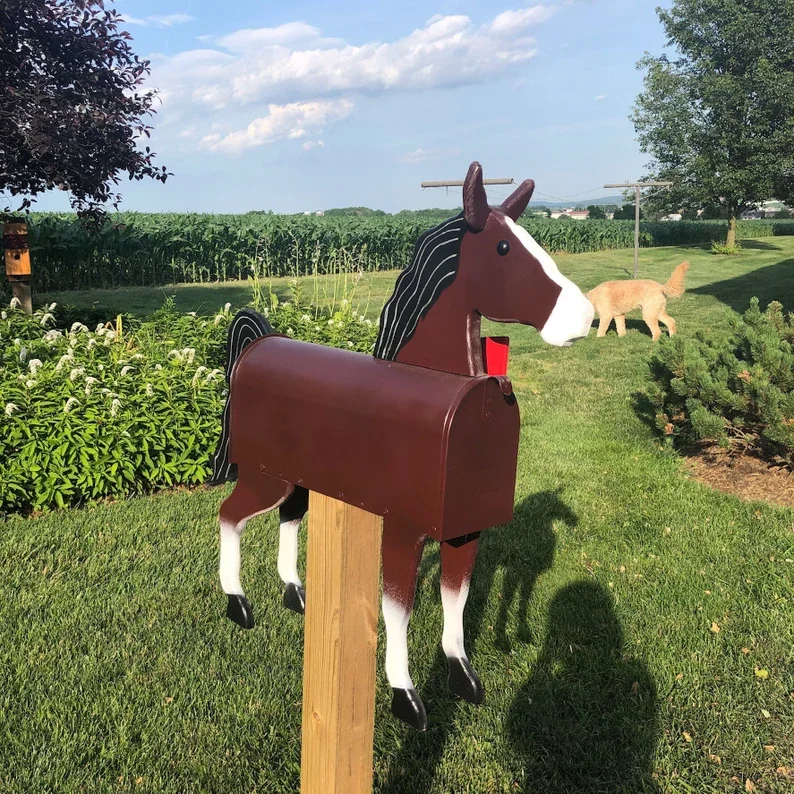 Unique Horse Mailbox | Perfect for Horse Farm or Horse Lover! 66 people are viewing this right now