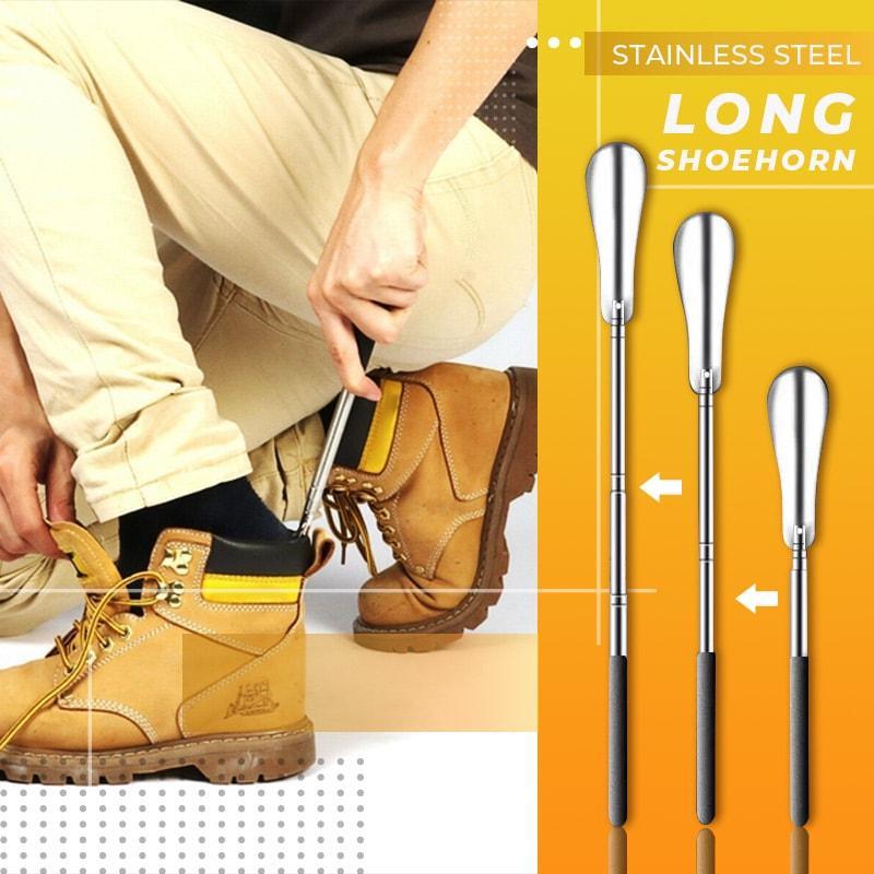 Stainless Steel Long Shoehorn