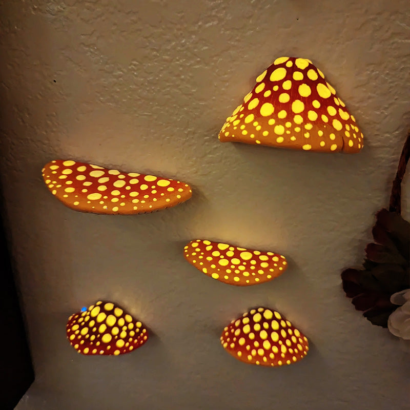 Lampka nocna Mushroom Wall Decor