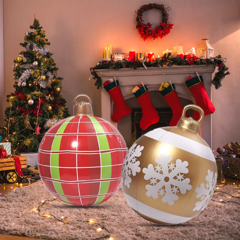 Outdoor Christmas PVC inflatable Decorated Ball