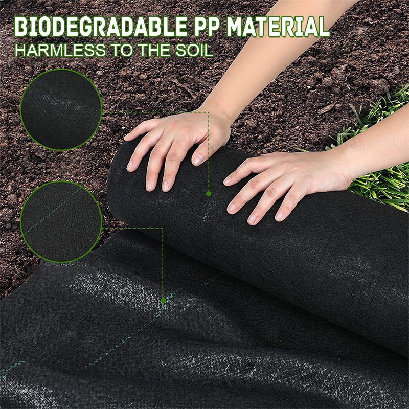 Pousbo® Biodegradable Weed Barrier Fabric