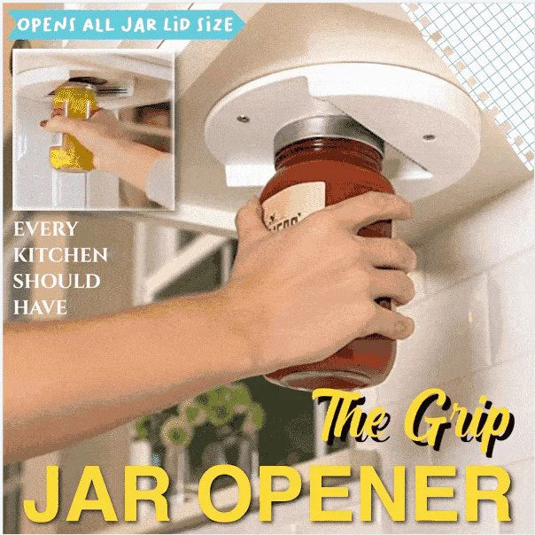  Multi-function Jar Opener- Opening jars have never been easier