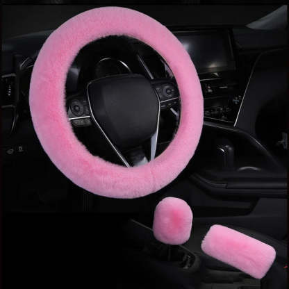 Universal Plush Car Steering Wheel Cover