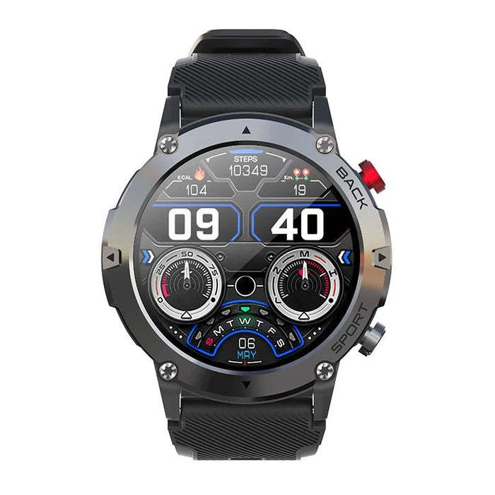 HD LCD Bluetooth Tactical Smart Watch