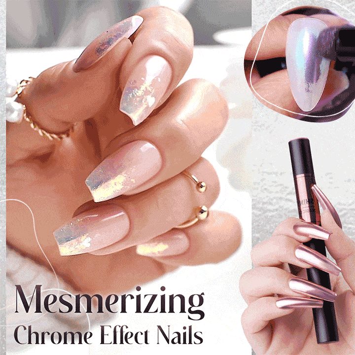 Galaxy Chrome Nail Powder Pen