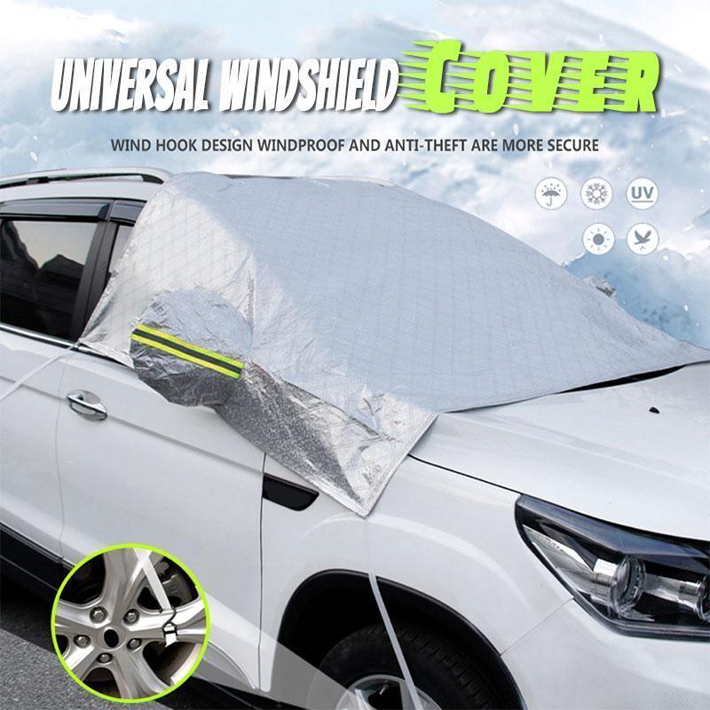 Universal windshield cover