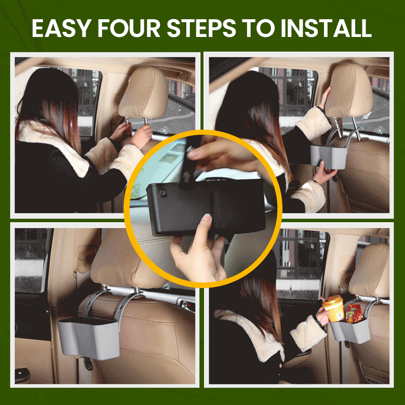 Multi-Purpose Car Seat Back Organizer