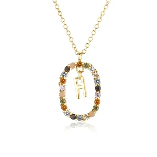 🔥STERLING SILVER GOLD LETTERS