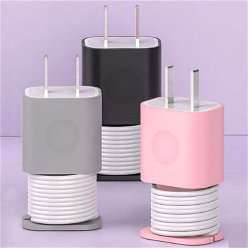 Pousbo® 2 In 1 Silicone Charger Protector