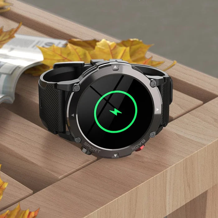 HD LCD Bluetooth Tactical Smart Watch