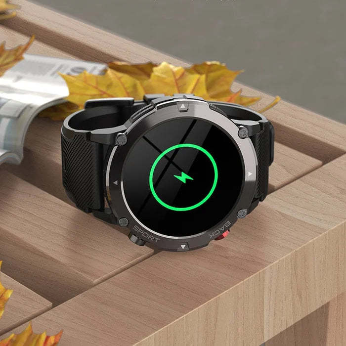 HD LCD Bluetooth Tactical Smart Watch