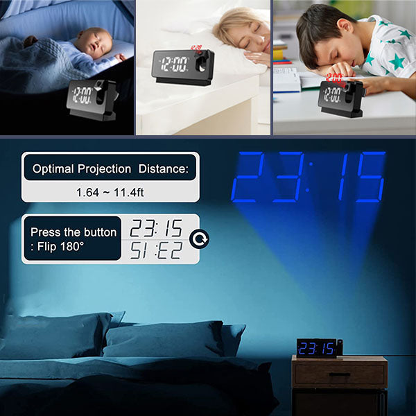 Smart Digital Projection Clock