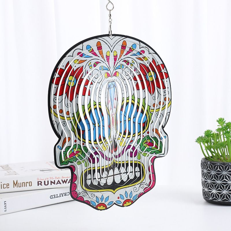 (Halloween Special Offer) Mintiml® Sugar Skull Wind Spinners