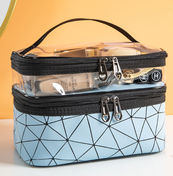 🔥 🔥Double-layer Cosmetic Bag