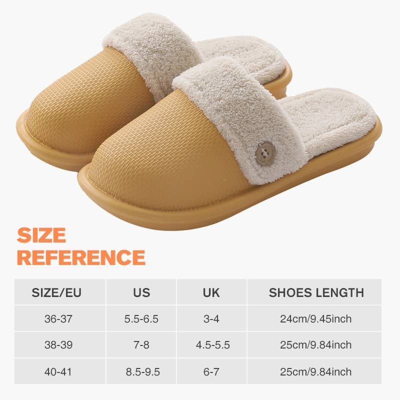 Removable Warm Comfortable Cotton Slippers