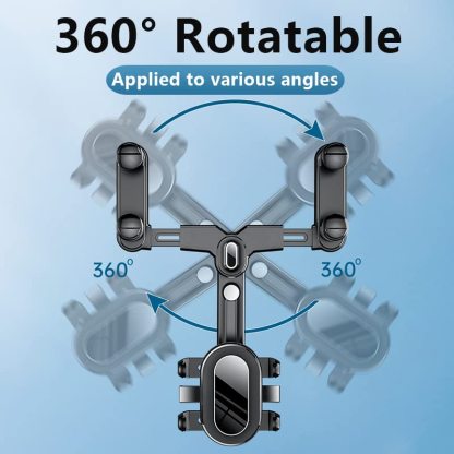 2022 New Rotatable and Retractable Car Phone Holder