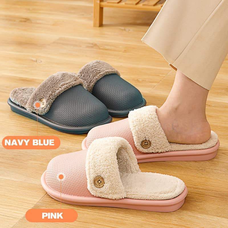 Removable Warm Comfortable Cotton Slippers