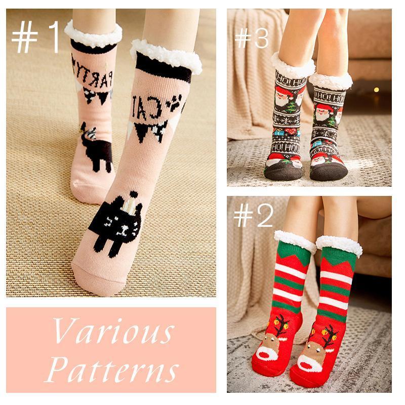 Non-slip Thickening Christmas Stockings