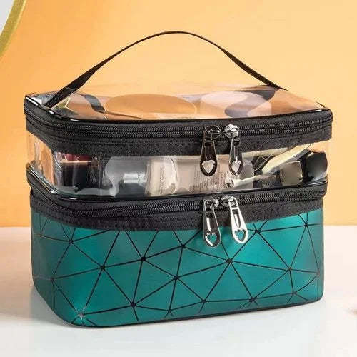 🔥 🔥Double-layer Cosmetic Bag