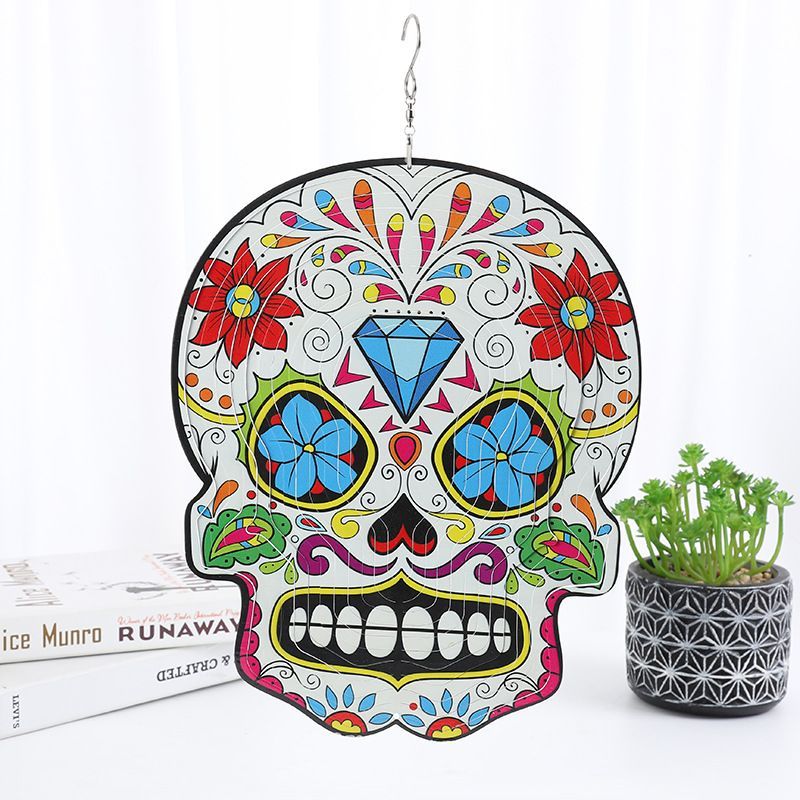 (Halloween Special Offer) Mintiml® Sugar Skull Wind Spinners