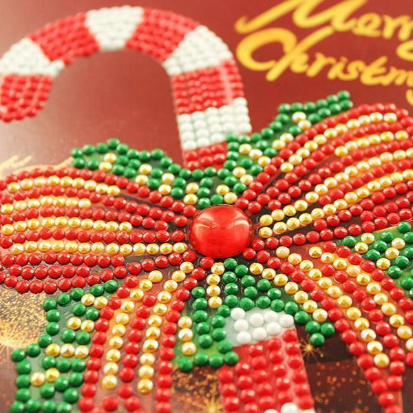 Christmas Card Diamond Picture ( 1 Set )