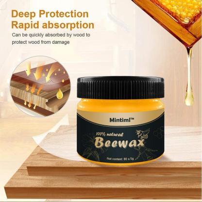 Wood Seasoning Beeswax Polish for Furniture
