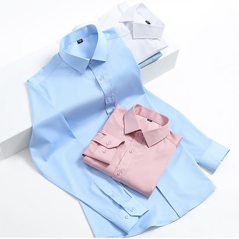 (Halloween Christmas Hot Sale) Men\'s Wardrobe essentials ✨Stretch Non-iron Anti-wrinkle Shirt