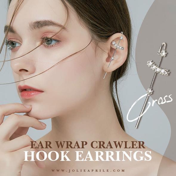 Ear Wrap Crawler Hook Earrings