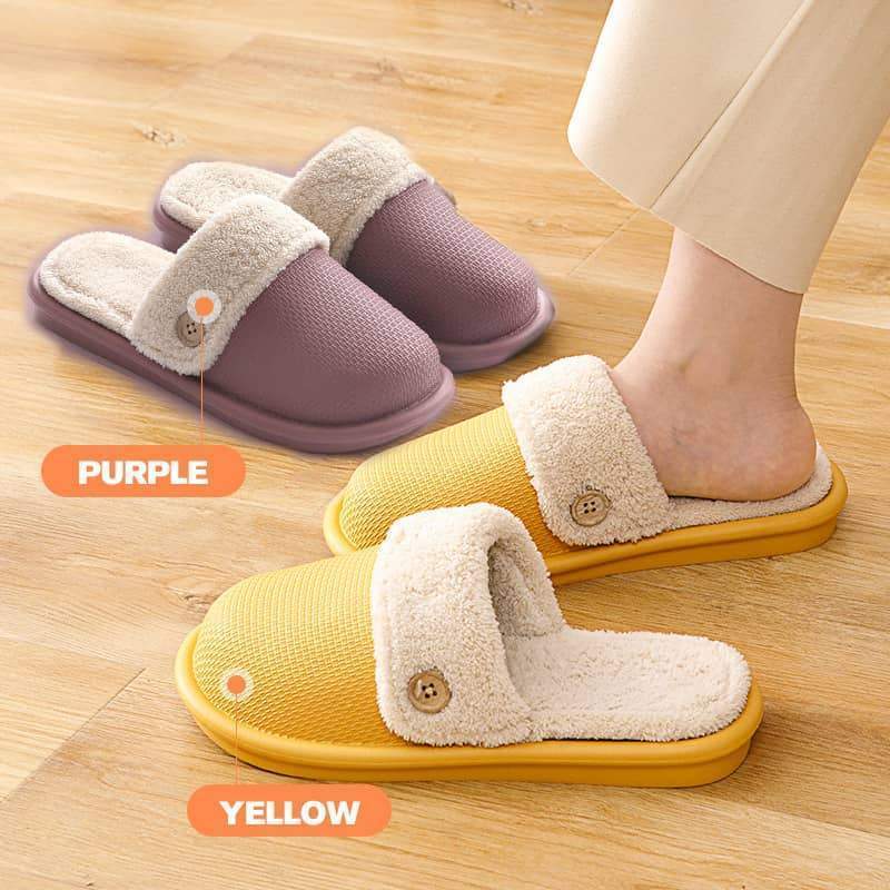 Removable Warm Comfortable Cotton Slippers